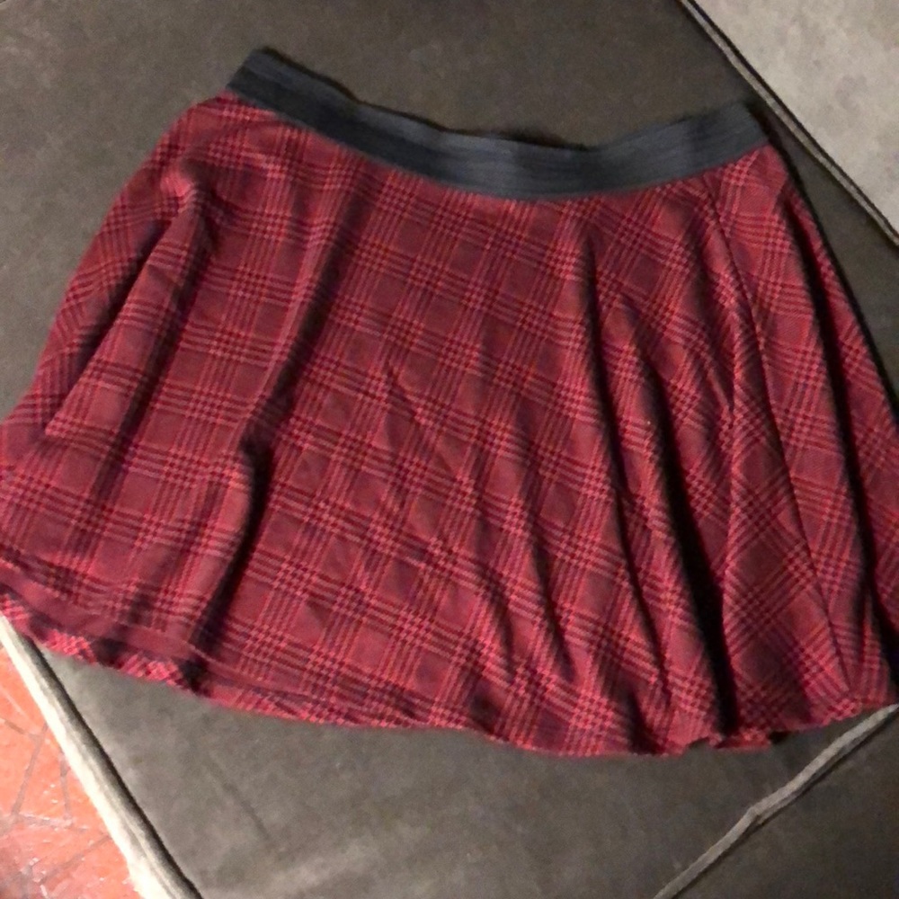 Plaid Skater Skirt